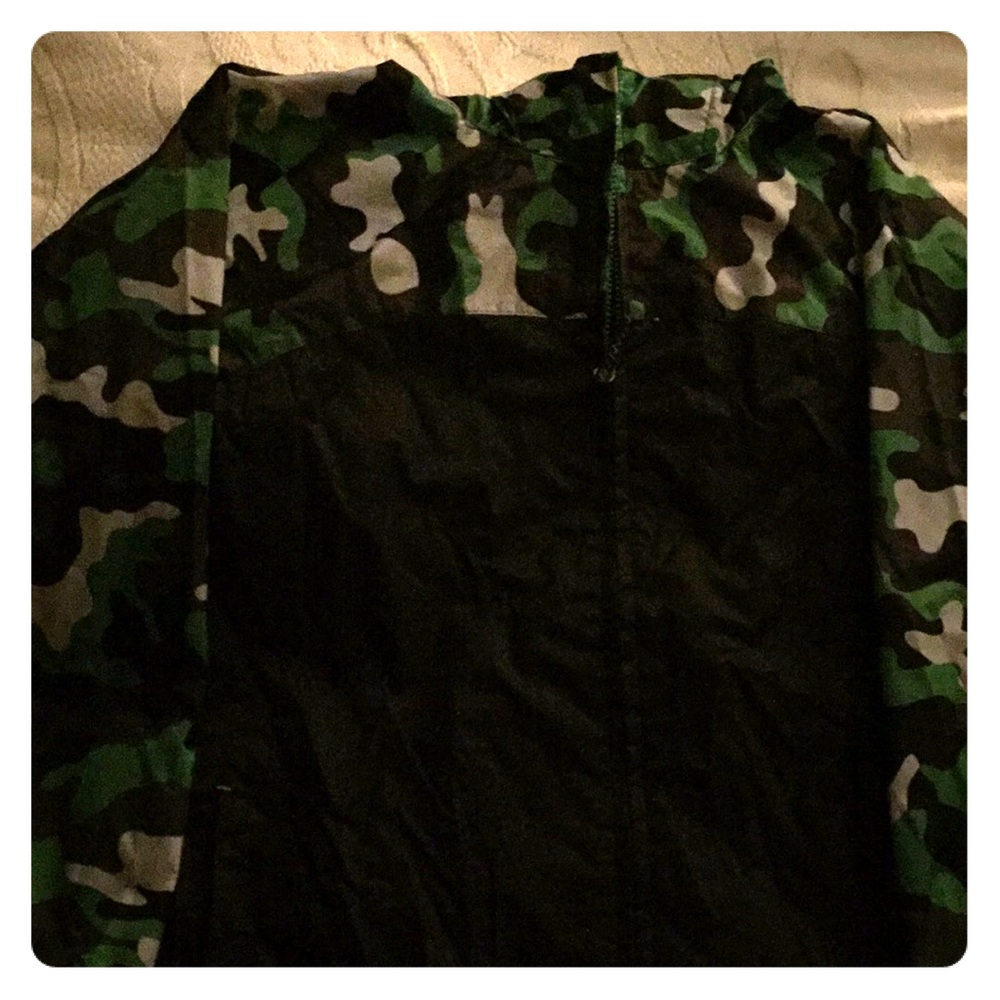 Boys Lands' End summer rain jacket.